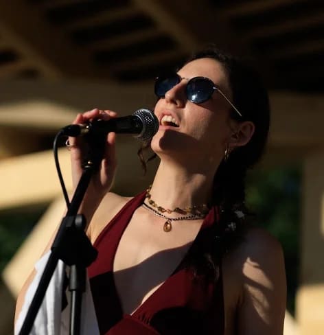Alessia Spagli, vocals in MoonGroove